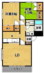 芝橋コーポの物件間取画像